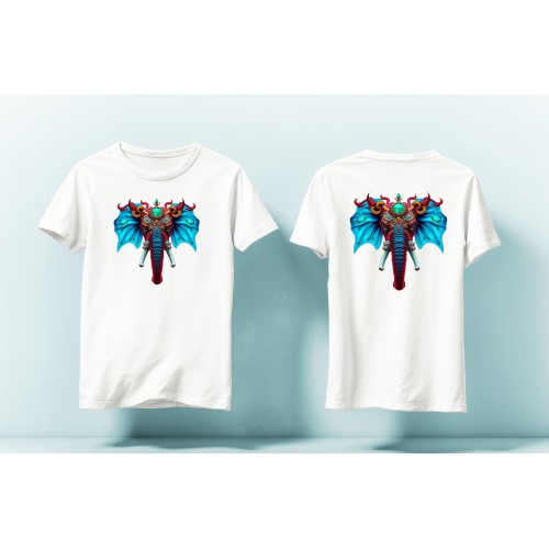 Tricou Elephant Blue